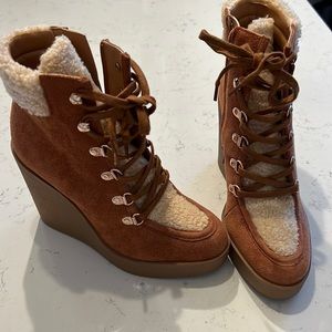 Jessica Simpson wedge boots